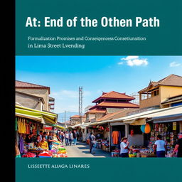 A professional and engaging book cover for a non-fiction academic work titled 'At the End of the Other Path