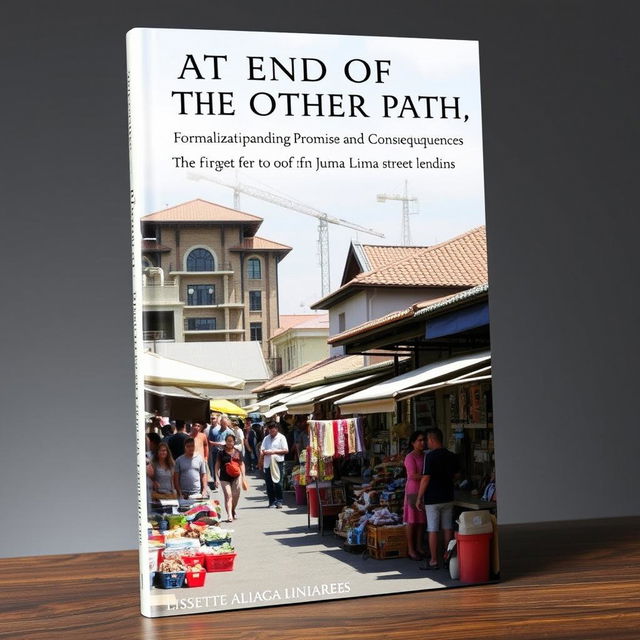 A professional and engaging book cover for a non-fiction academic work titled 'At the End of the Other Path