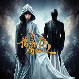 A captivating book cover featuring the title 'My Heavenly Devil' elegantly written in the center in stunning golden calligraphy