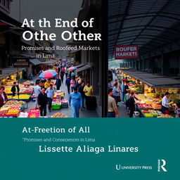 An academic non-fiction book cover for 'At the End of the Other Path? Street Trade Formalization Promises and Consequences in Lima' by Lissette Aliaga Linares, published by University Press