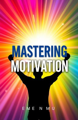 A visually striking eBook cover for "Mastering Motivation" featuring a dynamic and inspiring design