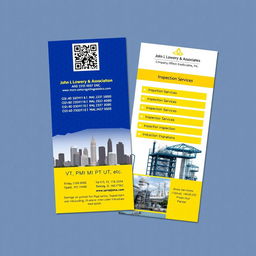 Create a professional double-sided flyer design for 'John L