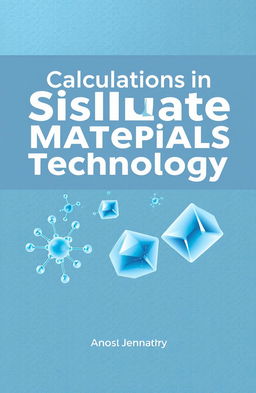 A book cover design for the topic "Calculations in Silicate Materials Technology"