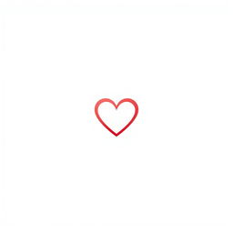 A minimalist logo design for a dating website featuring a heart symbol
