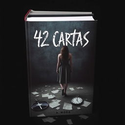 A powerful book cover for '42 Cartas' by A