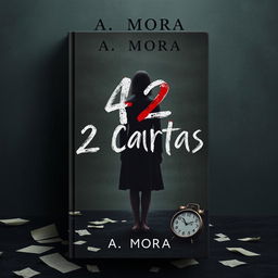 A powerful book cover for '42 Cartas' by A