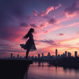 An emotionally charged book cover design that visually encapsulates the story of a teenager contemplating ending her life
