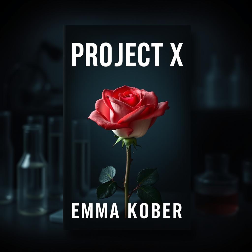 Book cover design for 'Project X' by Emma Kober