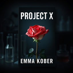 Book cover design for 'Project X' by Emma Kober