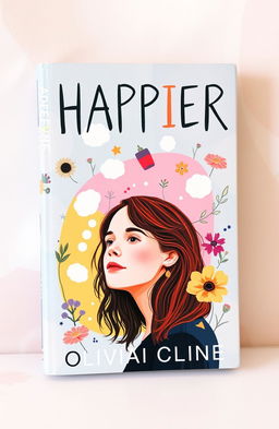 A book cover featuring Madelyn Cline on the front, styled in a way that captures the essence of Olivia Rodrigo's aesthetic