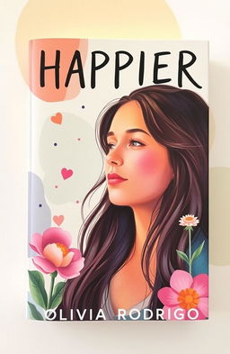 A book cover featuring Madelyn Cline on the front, styled in a way that captures the essence of Olivia Rodrigo's aesthetic