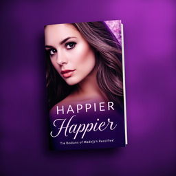 A book cover featuring Madelyn Cline in a purple-themed design that captures an 'ex's to lovers' vibe