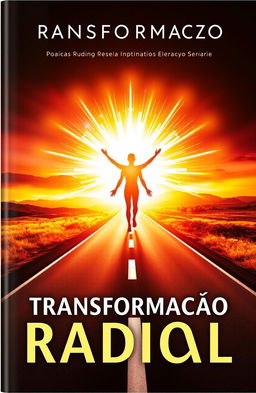 A vibrant and impactful book cover symbolizing a profound and radical transformation