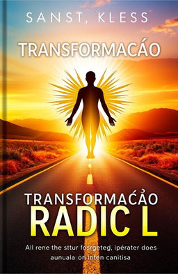 A vibrant and impactful book cover symbolizing a profound and radical transformation