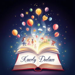 A stunning book cover design that encapsulates the themes of reading, dreaming, and celebration