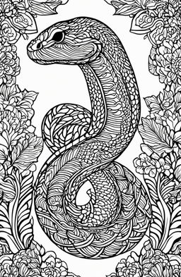 This is a high-quality, intricate digital art coloring page, created in the style of Tim Jeffs