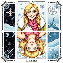 A tarot card depicting the concept of 'Innocence'
