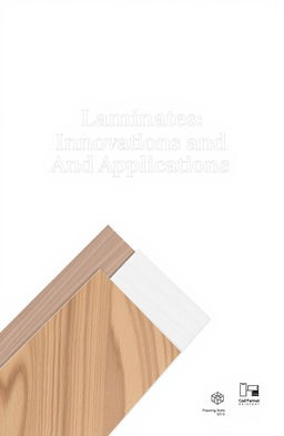 A professional and sleek front page design for a report on laminates