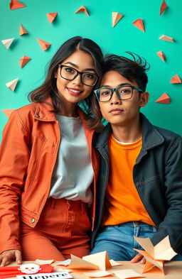 A stunning young woman named Katrissa Satin, who has transformed from a socially awkward nerd girl with glasses into the coolest girl in Egan, effortlessly attracting any boy she desires
