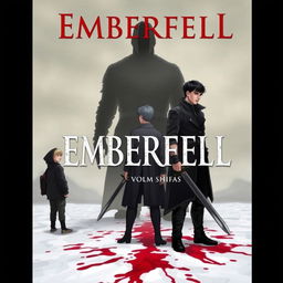 The book cover for **EMBERFELL**, written by Shifas, Vol 1