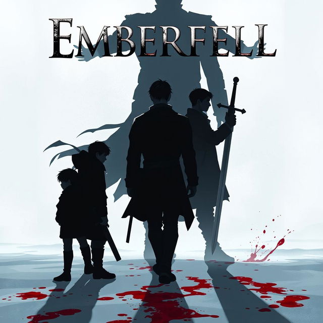 The book cover for **EMBERFELL**, written by Shifas, Vol 1