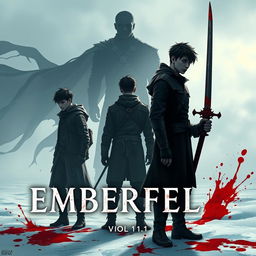 The book cover for **EMBERFELL**, written by Shifas, Vol 1