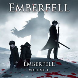 The book cover for **EMBERFELL**, written by Shifas, Vol 1
