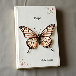 A captivating book cover characterized by a soft texture and a light color palette, subtly infused with hints of love