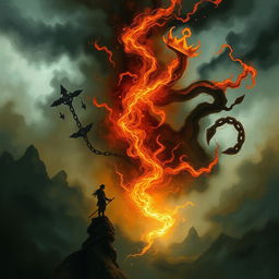 An enchanting and deeply symbolic book cover for a young adult fantasy novel, designed without any characters but rich in artistic elements