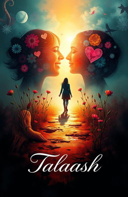 An artistic representation of a journey through love, loss, and self-discovery