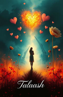 An artistic representation of a journey through love, loss, and self-discovery