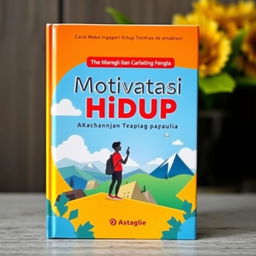 Buku motivasi hidup berbahasa Indonesia yang ditulis oleh Astaglie, menampilkan konsep dan ide yang memotivasi untuk mencapai tujuan hidup