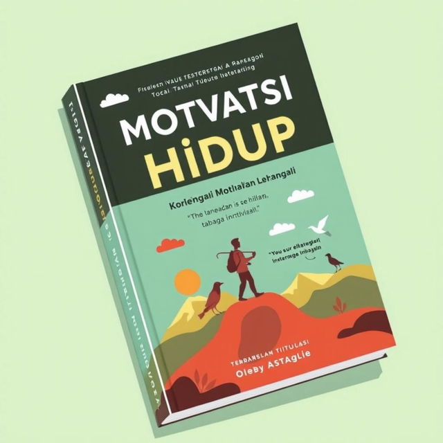 Buku motivasi hidup berbahasa Indonesia yang ditulis oleh Astaglie, menampilkan konsep dan ide yang memotivasi untuk mencapai tujuan hidup