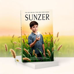 A contemporary and impactful book cover design that captures the essence of transformation and resilience