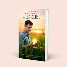 A contemporary and striking book cover design that tells a story of transformation and hope