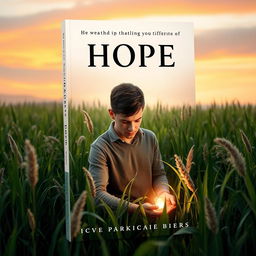 A contemporary and striking book cover design that tells a story of transformation and hope