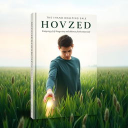 A modern and inspiring book cover design that tells a story of personal transformation and hope