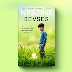 A modern and engaging book cover design that encapsulates a poignant story of transformation and self-discovery