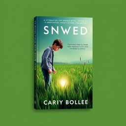 A modern and engaging book cover design that encapsulates a poignant story of transformation and self-discovery