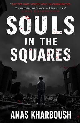 A book cover for 'Souls in the Squares' by Anas Kharboush