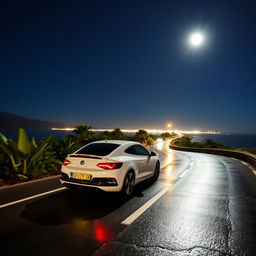 A 2009 white Scirocco 1