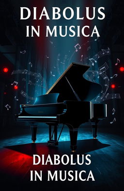 A visually striking representation of the concept 'Diabolus in Musica', illustrating the tension between harmony and dissonance in music