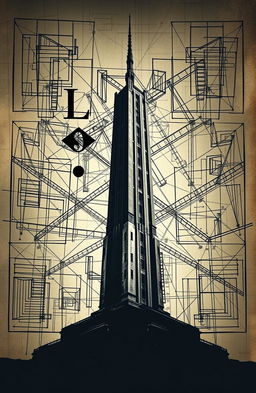 A book cover depicting a psychological theme centered around an architect who has lost his perception of reality