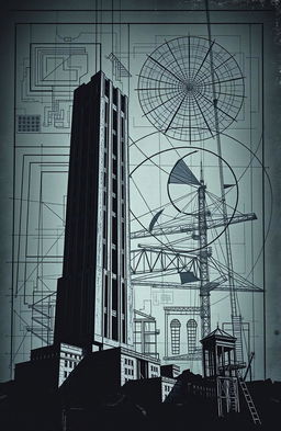 A book cover depicting a psychological theme centered around an architect who has lost his perception of reality