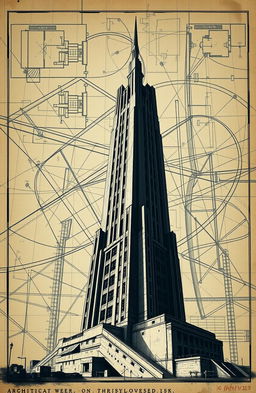 A book cover depicting a psychological theme centered around an architect who has lost his perception of reality