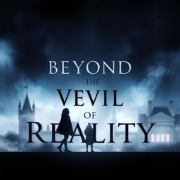 A captivating atmospheric design for 'Beyond the Veil of Reality' featuring supernatural elements and a sense of mystery