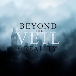 "Beyond the Veil of Reality" - An atmospheric and captivating design that evokes supernatural elements and a sense of mystery