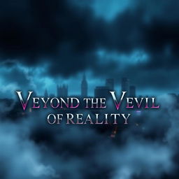 An atmospheric and captivating design that evokes supernatural elements and a sense of mystery, featuring a blurry and mysterious London skyline under a thick layer of creeping fog and shadows