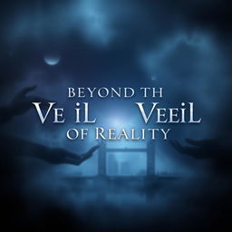 An atmospheric and captivating design that evokes supernatural elements and a sense of mystery, featuring a blurry and mysterious London skyline under a thick layer of creeping fog and shadows