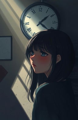 A poignant illustration depicting the emotional last seven minutes of a person's life
